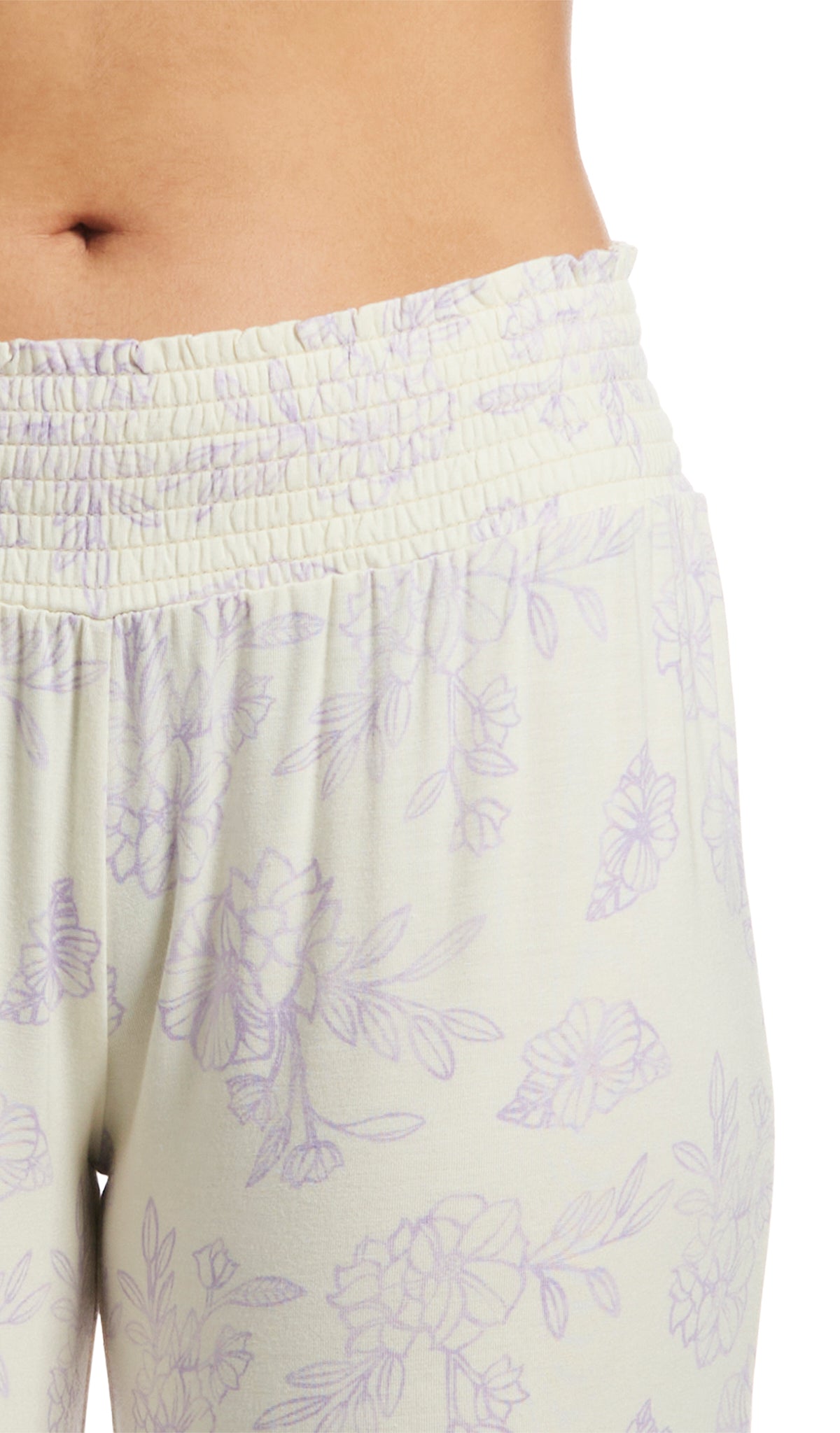Bali Analise 3-Piece Set, detailed shot of smocked elastic waistband.