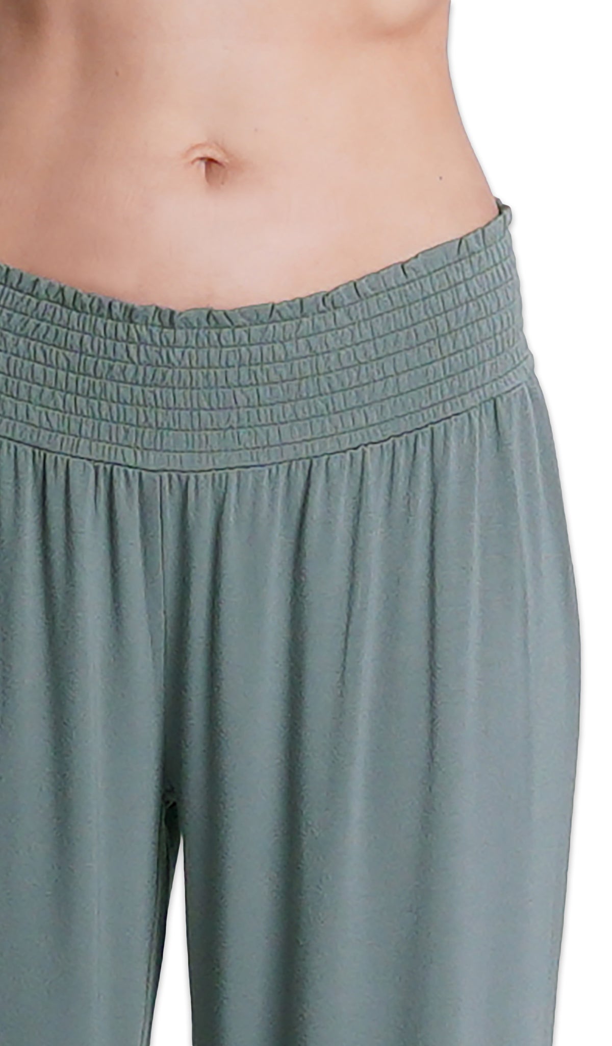Fog Analise 3-Piece Set, detailed shot of smocked elastic waistband.
