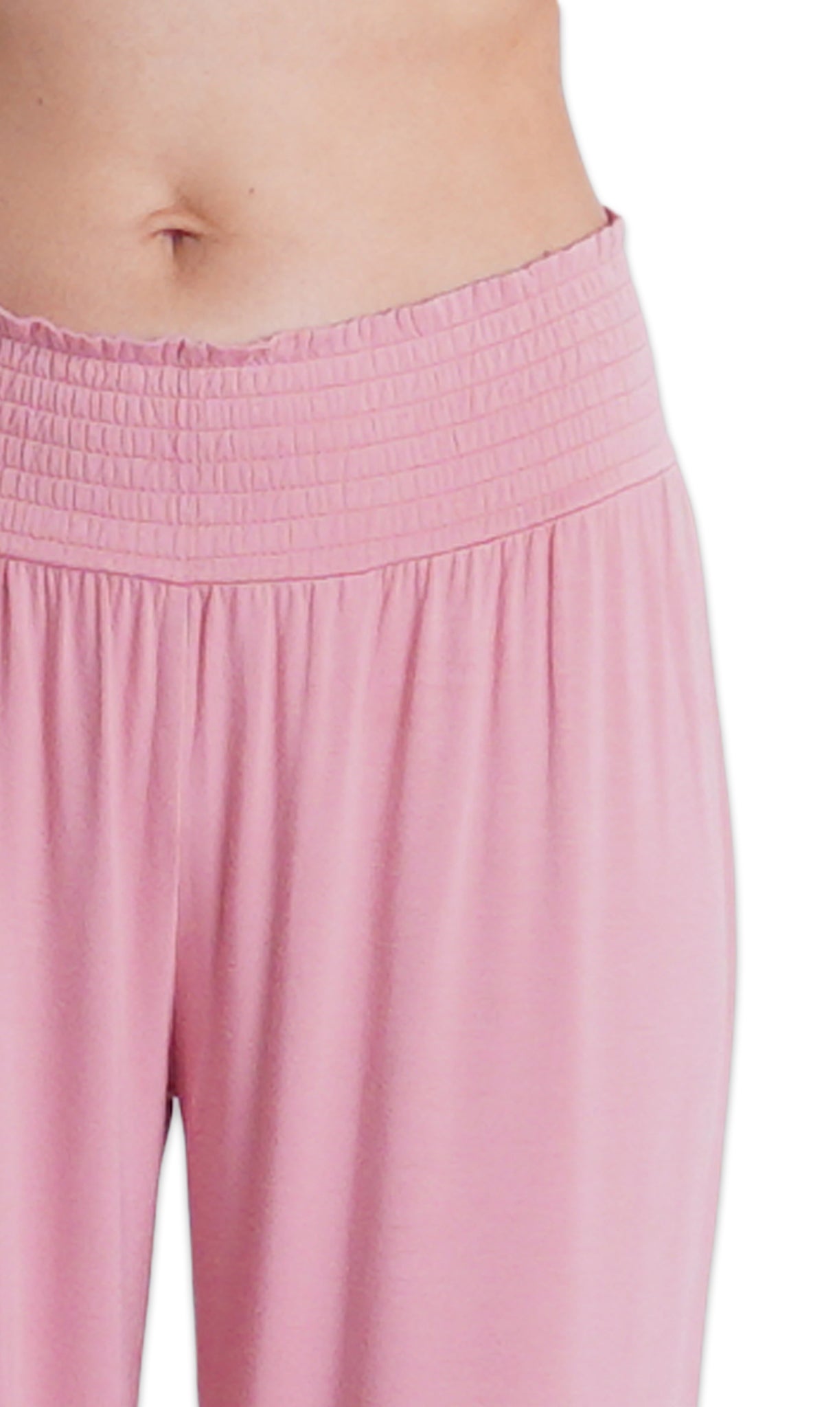 Rose Analise 5-Piece Set, detailed shot of smocked elastic waistband.