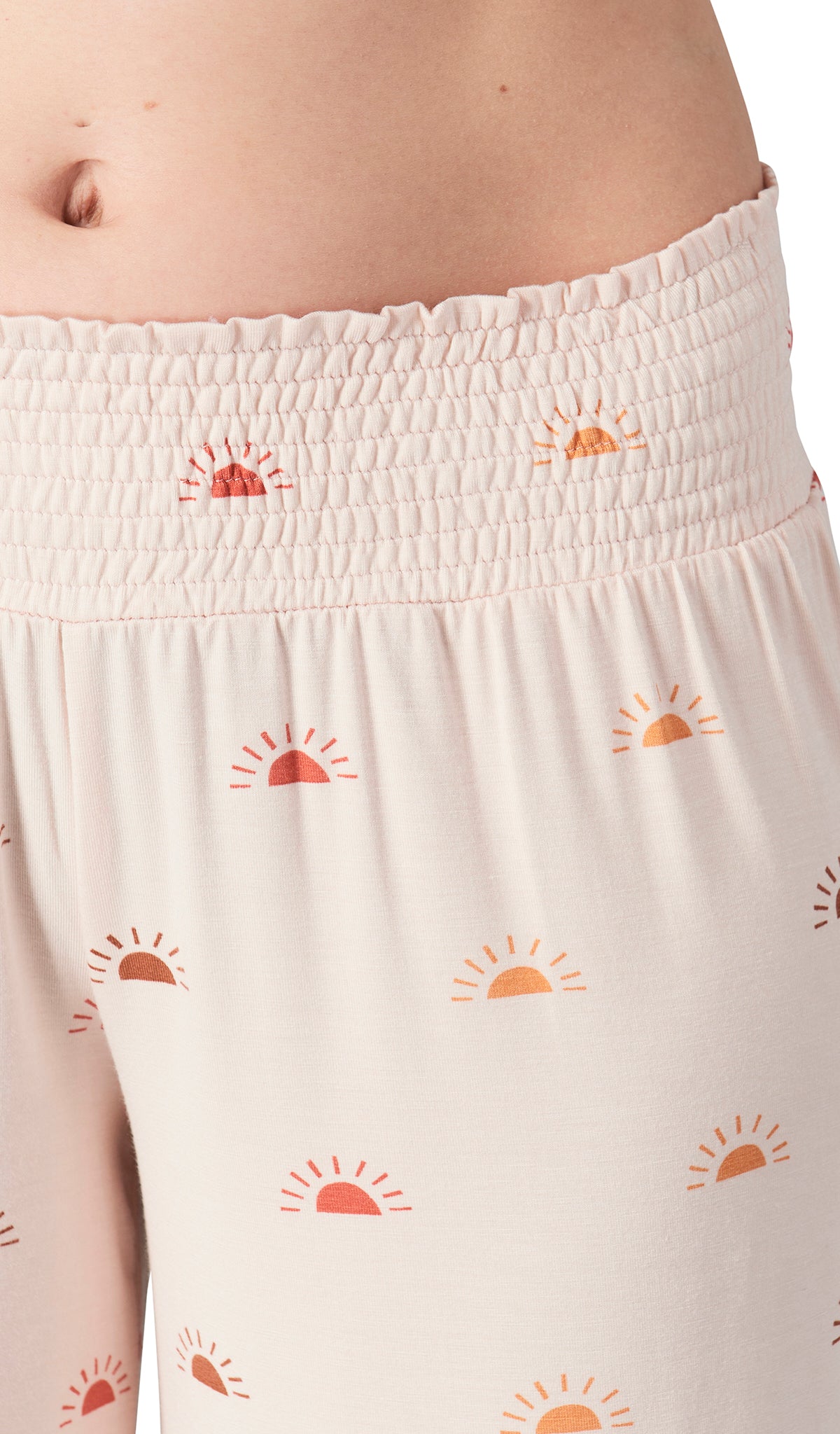 Sunrise Analise 5-Piece Set, detailed shot of smocked elastic waistband.